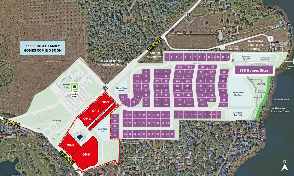 N Palm Avenue and State Road 19, Howey-in-the-Hills, FL à louer - Photo de l’immeuble – Image 1 sur 2