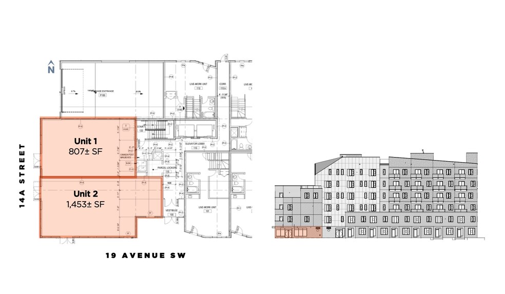 1420 19 Av SW, Calgary, AB à louer - Plan d’étage – Image 3 sur 14