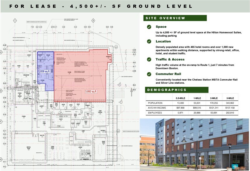 145 Beech St, Chelsea, MA à louer - Plan de site – Image 2 sur 3