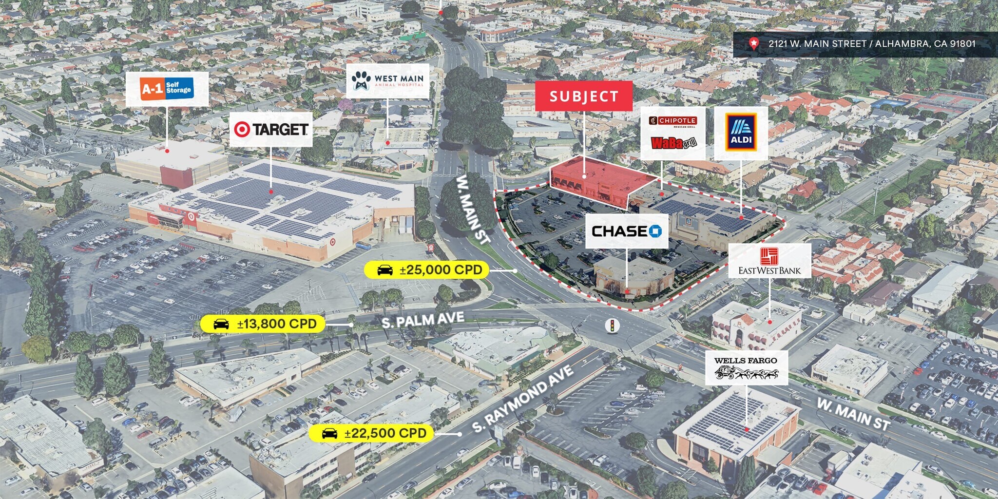 2121 W Main St, Alhambra, CA à louer Photo principale– Image 1 sur 4