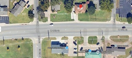 1119 W Main St, Jenks, OK - VUE AÉRIENNE  vue de carte
