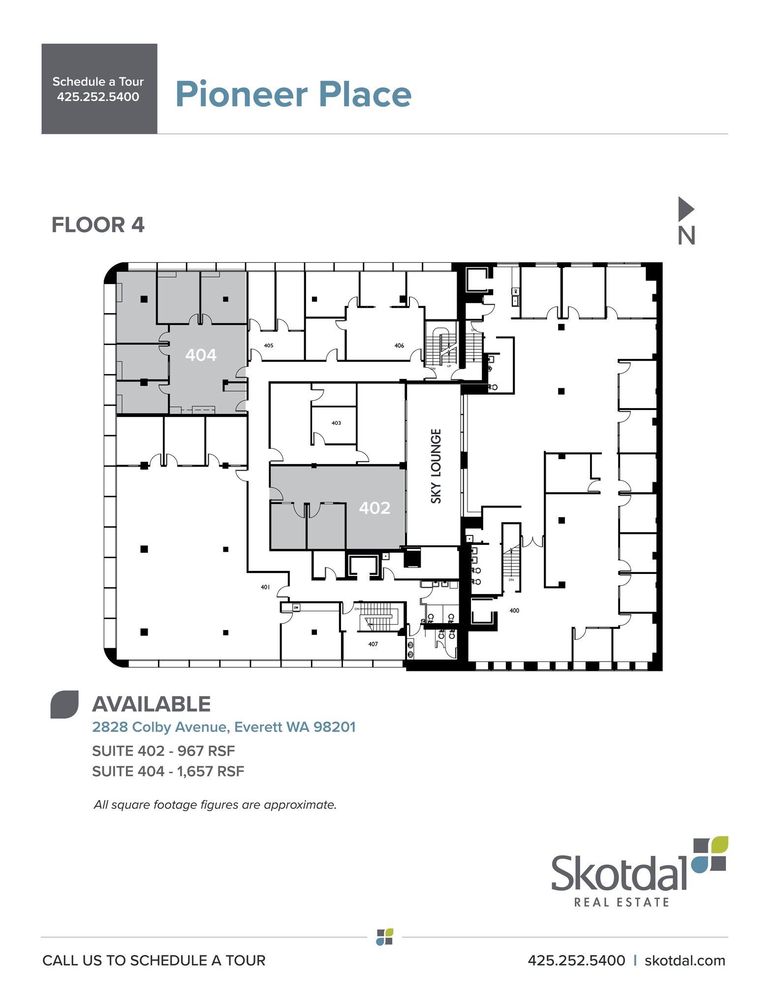 2822 Colby Ave, Everett, WA à louer Plan de site– Image 1 sur 1