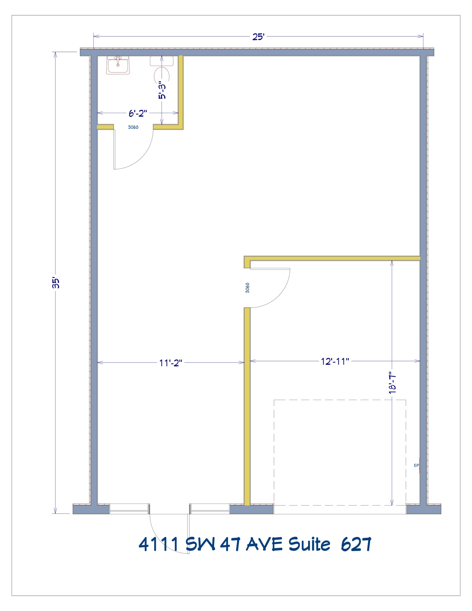4101 SW 47th Ave, Davie, FL à louer Plan de site– Image 1 sur 1