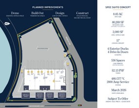 10100 Woodward Ave, Woodridge, IL à louer Plan de site– Image 2 sur 2