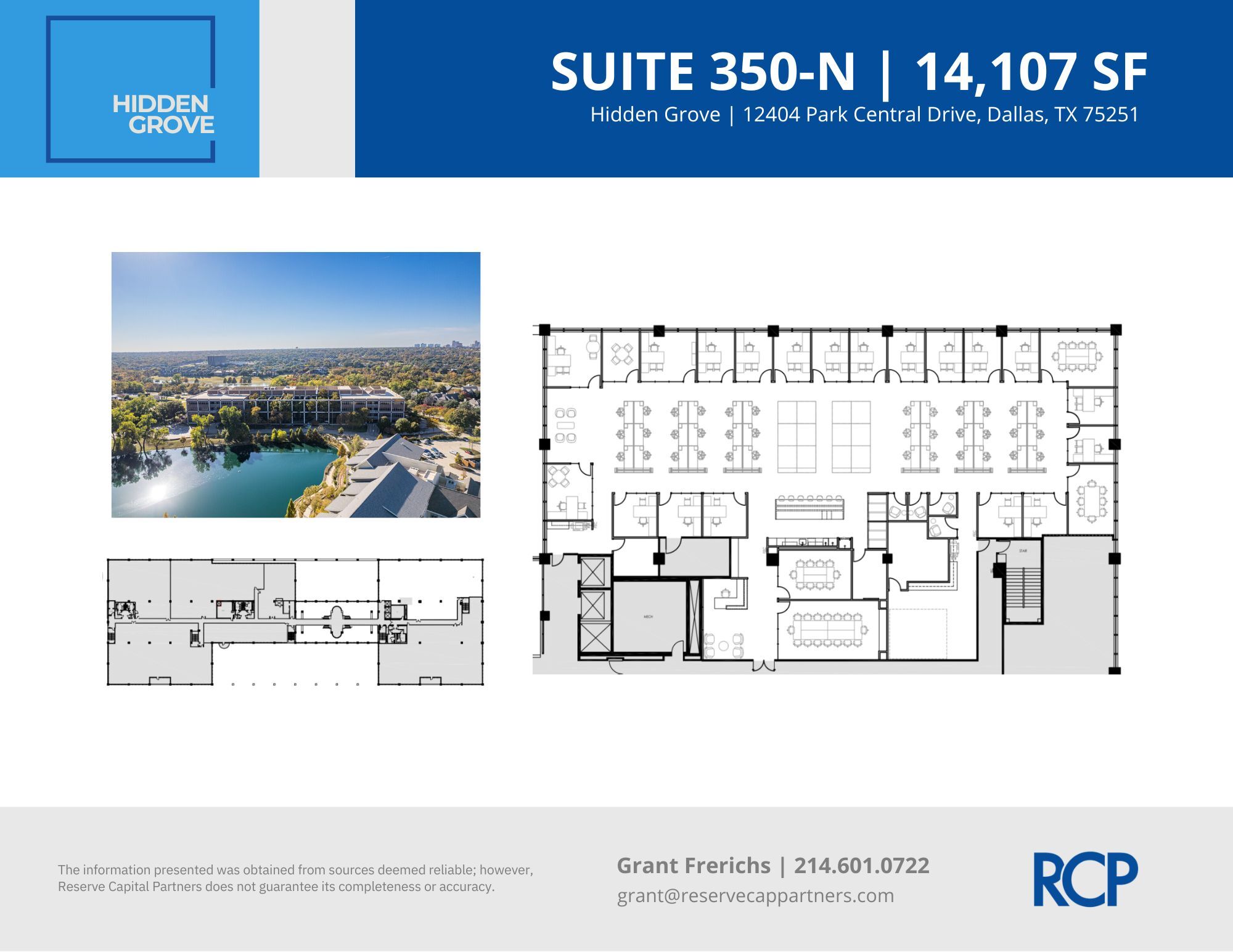 12404 Park Central Dr, Dallas, TX à louer Plan d’étage– Image 1 sur 12
