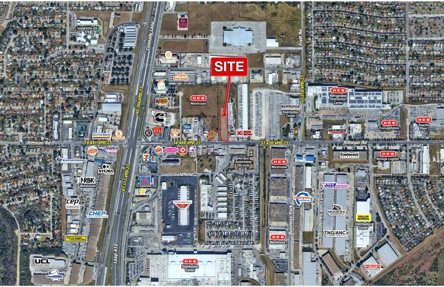 4803-4805 Rittiman Rd, San Antonio, TX à vendre - Photo de l’immeuble – Image 1 sur 4