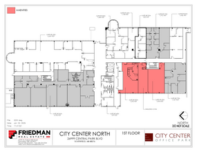 26777-26999 Central Park Blvd, Southfield, MI à louer Plan d’étage– Image 2 sur 2