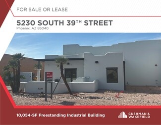 Plus de détails pour 5230 S 39th St, Phoenix, AZ - Industriel/Logistique à vendre