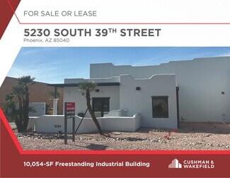 Plus de détails pour 5230 S 39th St, Phoenix, AZ - Industriel/Logistique à louer