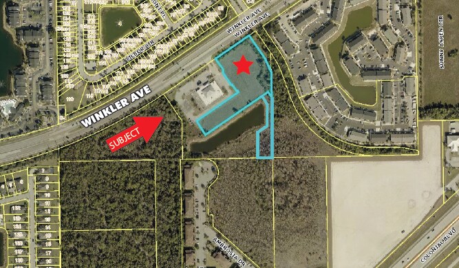 3990 Winkler Ave, Fort Myers, FL à vendre - Aérien – Image 1 sur 2
