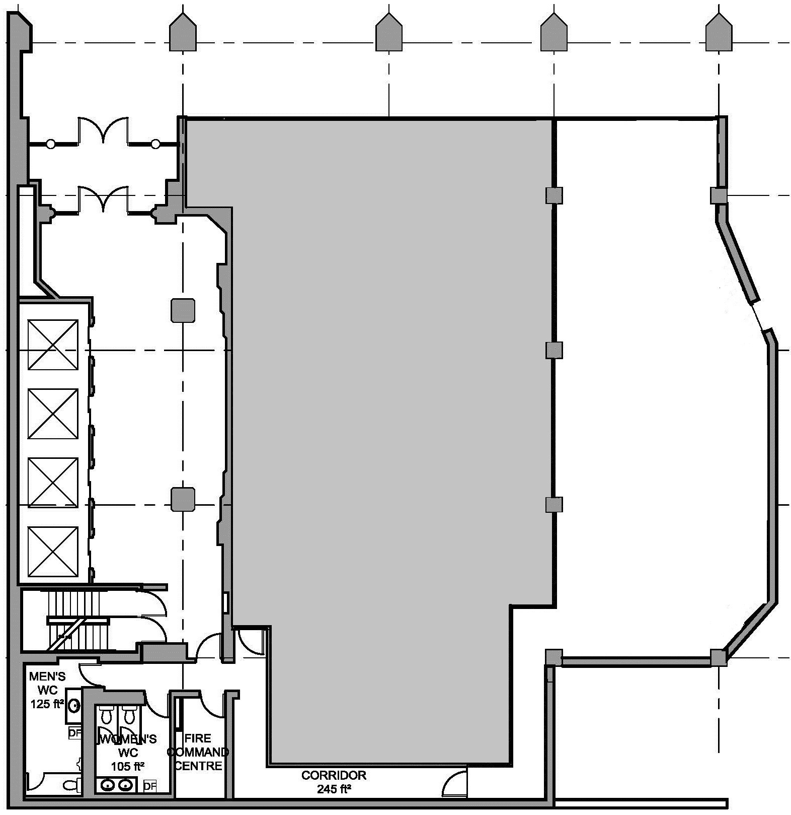 60 Queen St, Ottawa, ON à louer Plan d’étage– Image 1 sur 1