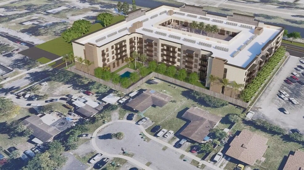 6101-6143 Orange Dr, Davie, FL à vendre - Aérien – Image 2 sur 4
