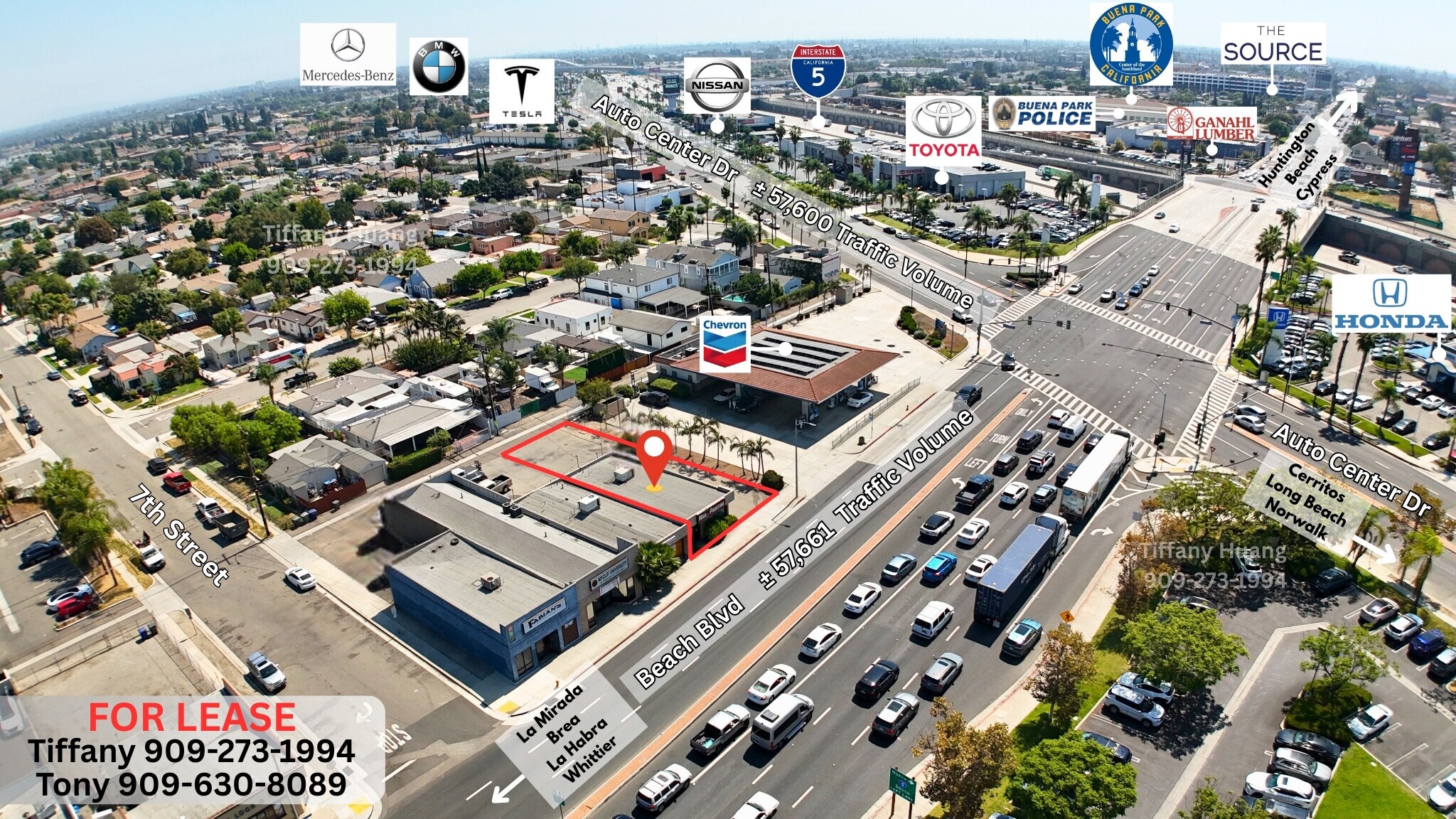 6346 Beach Blvd, Buena Park, CA à louer Photo de l’immeuble– Image 1 sur 13