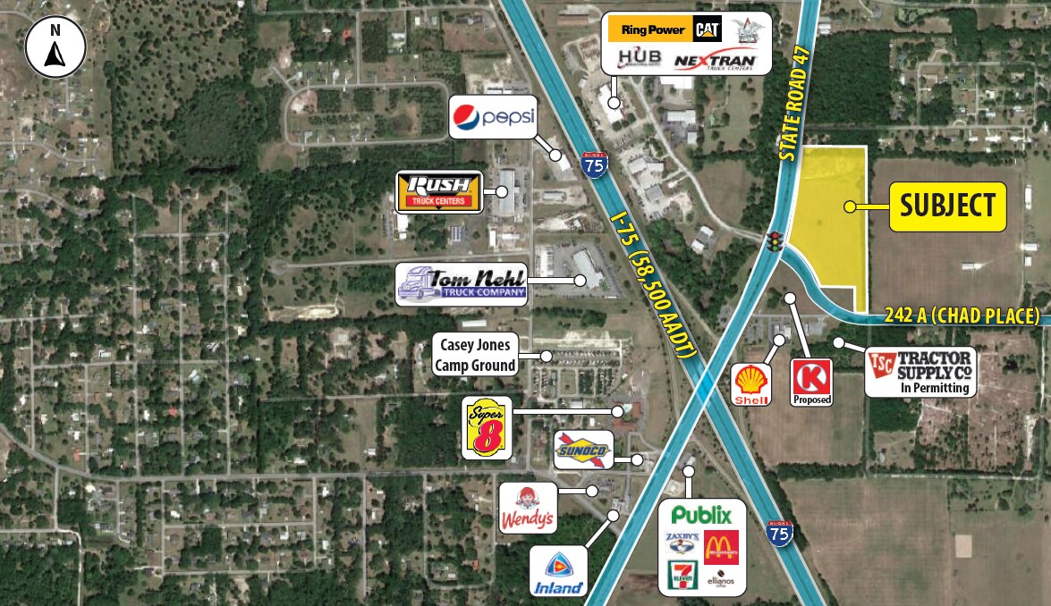 I-75 & SR 47, Lake City, FL à louer Photo de l’immeuble– Image 1 sur 3