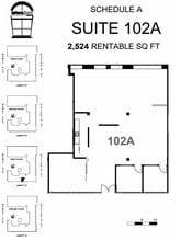 219 Dufferin St, Toronto, ON à louer Plan d’étage– Image 1 sur 1