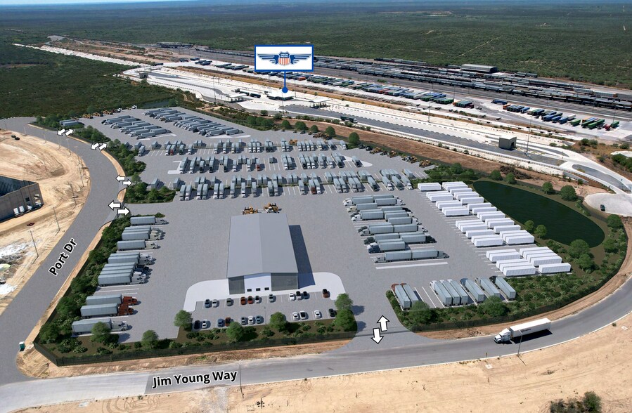 12101 Jim Young Way, Laredo, TX à louer - Photo de l’immeuble – Image 3 sur 4