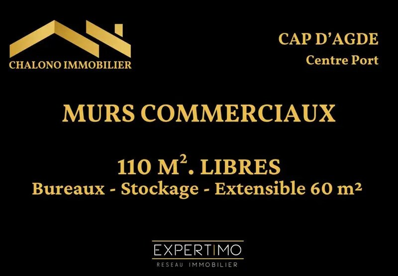 Local commercial dans LE CAP D'AGDE à vendre Photo de l’immeuble– Image 1 sur 3