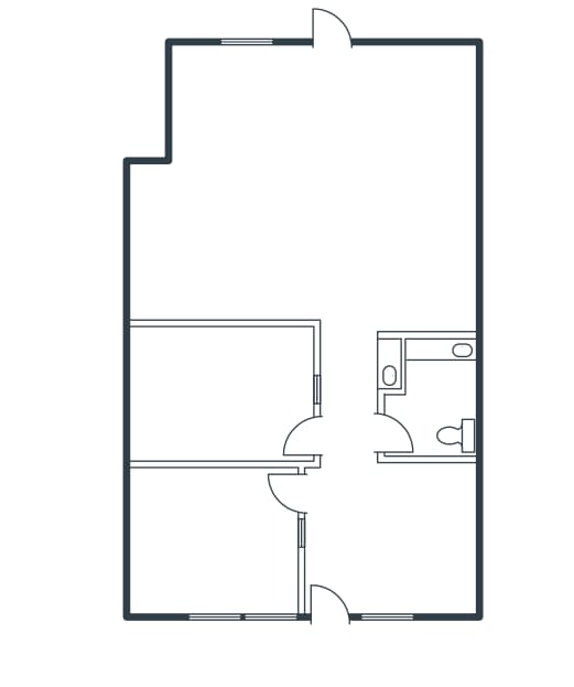 603 N Parkcenter Dr, Santa Ana, CA à louer Plan d’étage– Image 1 sur 1