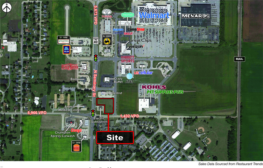 100 N Seminary St, Galesburg, IL à louer - Photo de l’immeuble – Image 1 sur 4