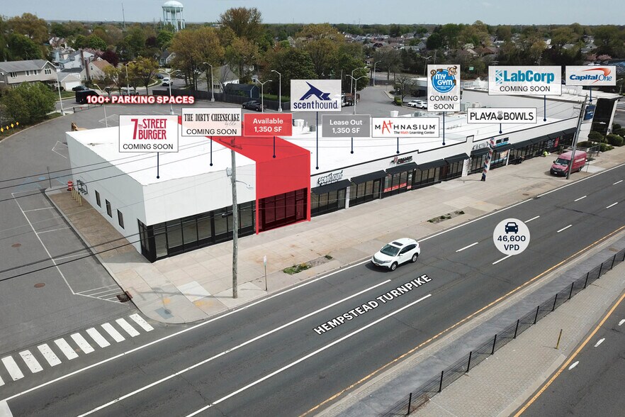 3695-3715 Hempstead Tpke, Levittown, NY à louer - Photo de l’immeuble – Image 1 sur 5