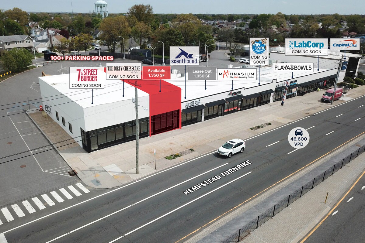 3695-3715 Hempstead Tpke, Levittown, NY à louer Photo de l’immeuble– Image 1 sur 6