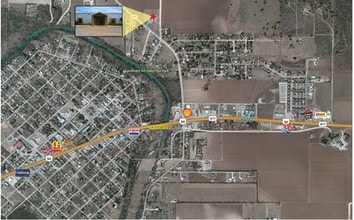 842 FM 471 N, Castroville, TX - Vue aérienne vue de carte