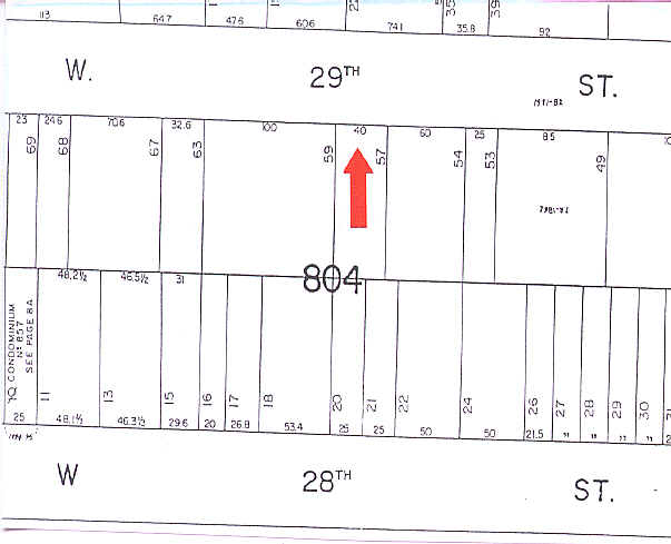 130-132 W 29th St, New York, NY à louer - Plan cadastral – Image 2 sur 3