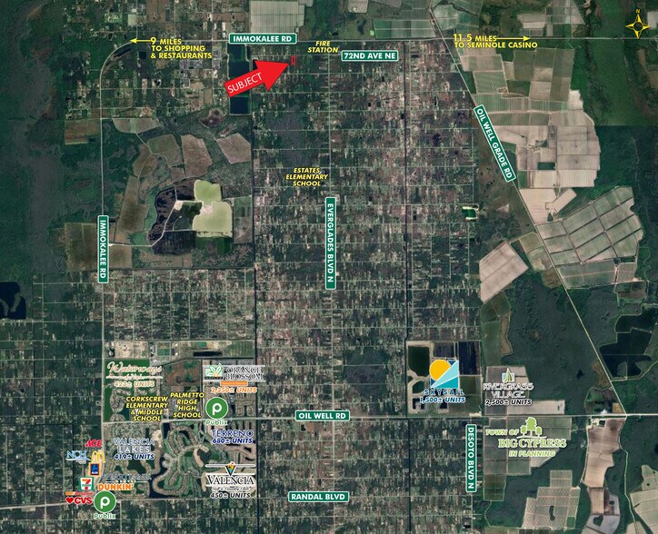 72nd Avenue NE, Naples, FL à vendre - Aérien – Image 2 sur 2