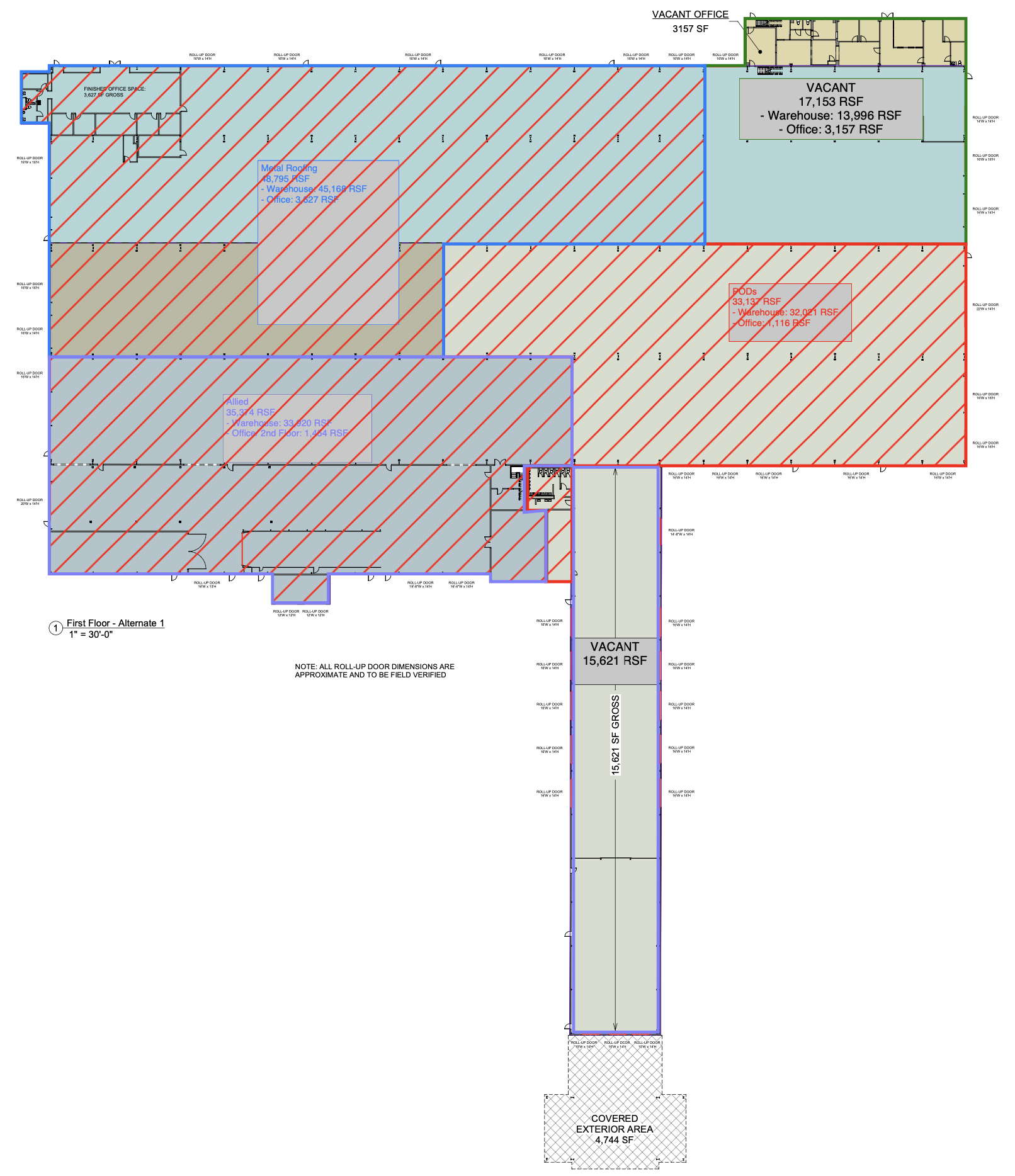 370 Allied Dr, Conway, SC à louer Plan d’étage– Image 1 sur 16