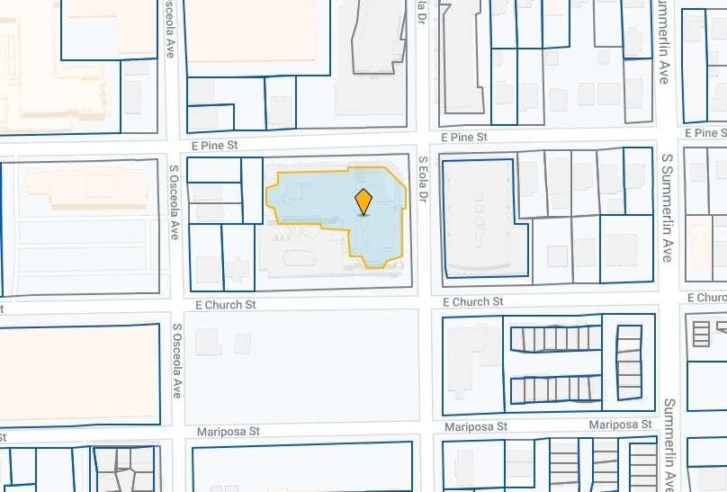 100 S Eola Dr, Orlando, FL à louer - Plan cadastral – Image 2 sur 46