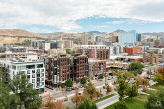 360 W Broadway, Salt Lake City, UT - Vue aérienne vue de carte