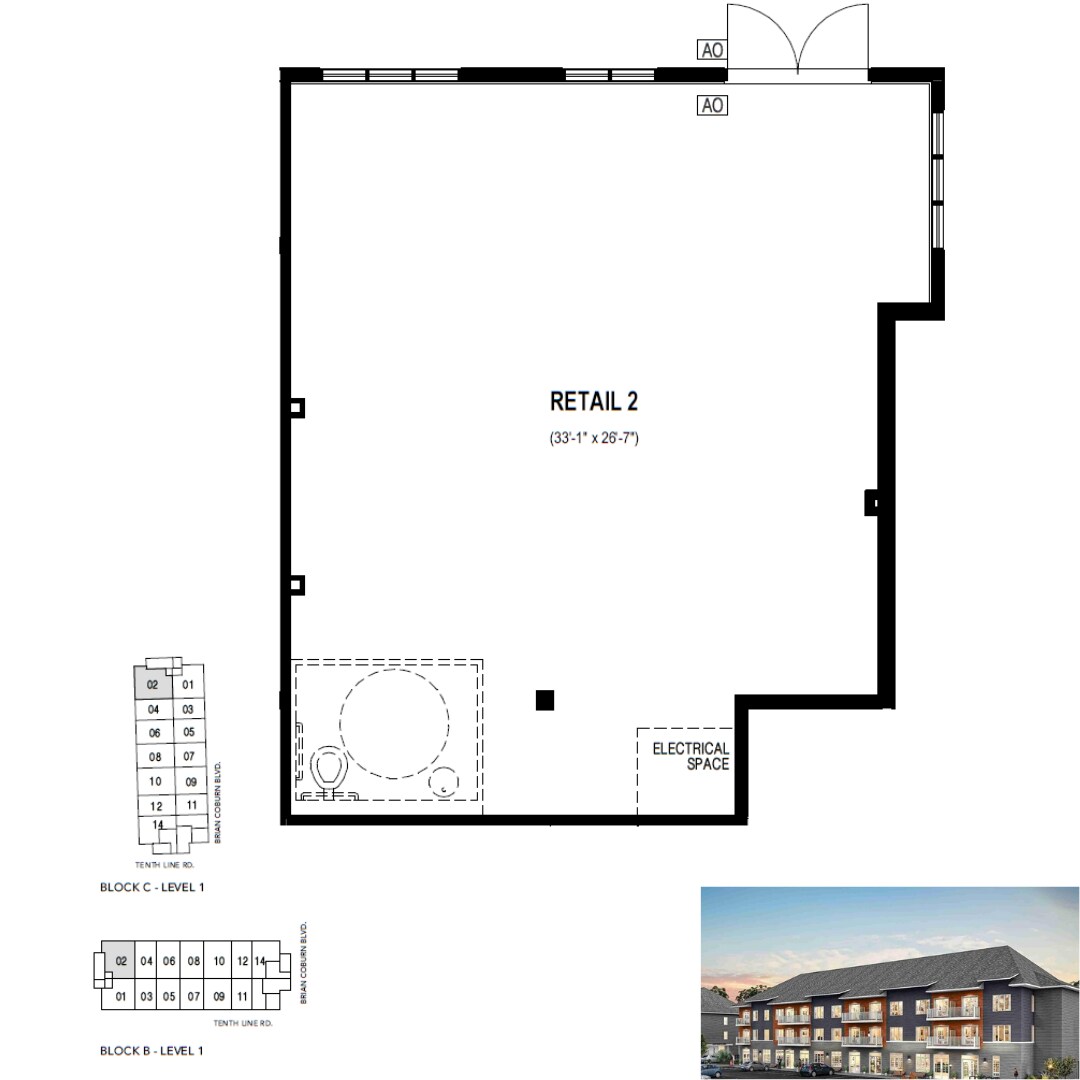 2370 Tenth Line Rd, Ottawa, ON à louer Photo intérieure– Image 1 sur 2