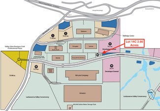 Plus de détails pour Lot 14C Valley View Drive, Jessup, PA - Terrain à vendre