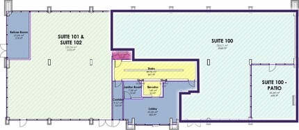 481 Taunton Rd W, Oshawa, ON à louer Plan d’étage– Image 1 sur 1