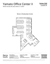 999-1001 W Yamato Rd, Boca Raton, FL à louer Plan d’étage– Image 1 sur 7