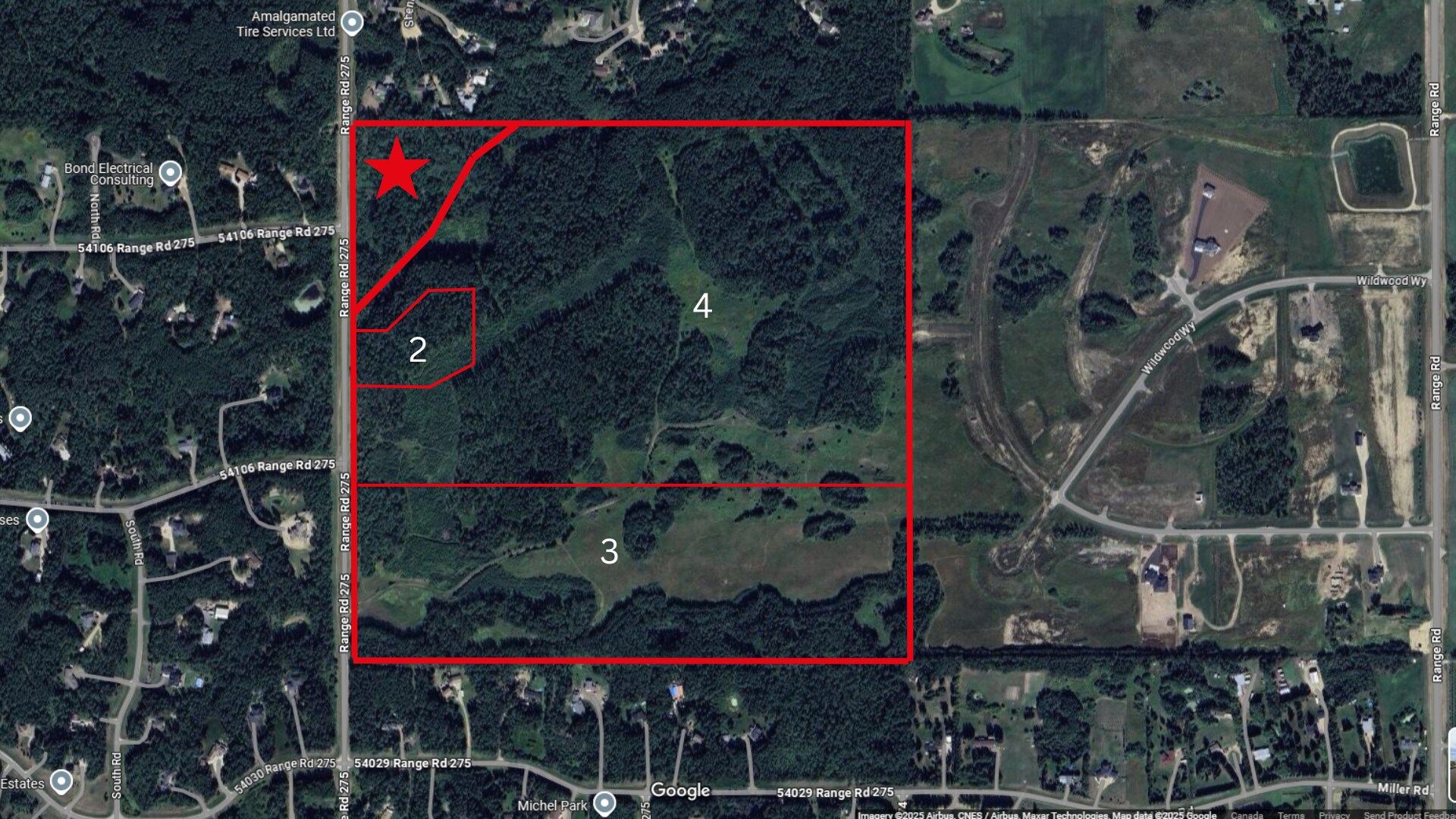 54115 Range Road 275, Parkland County, AB à vendre Aérien– Image 1 sur 4