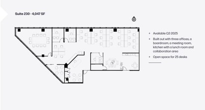 510 Burrard St, Vancouver, BC à louer Plan d’étage– Image 1 sur 1