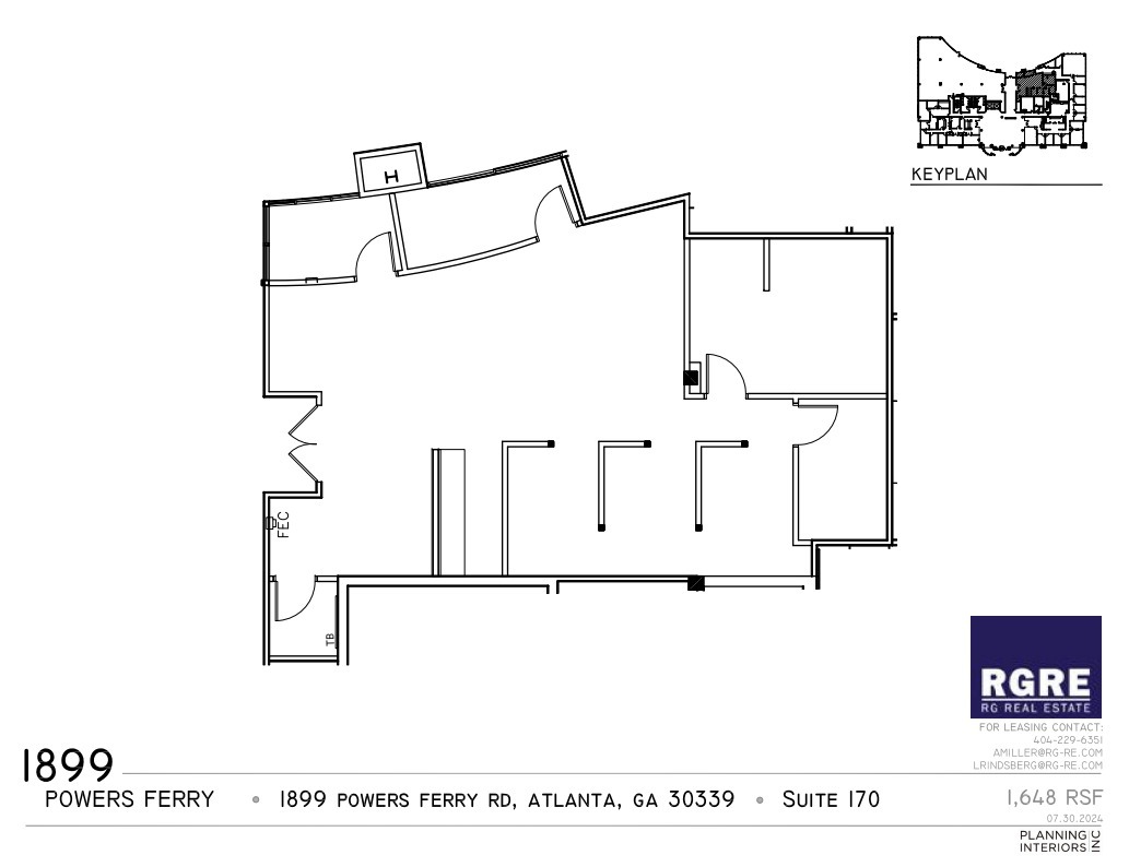 1899 Powers Ferry Rd SE, Atlanta, GA à louer Plan d’étage– Image 1 sur 1