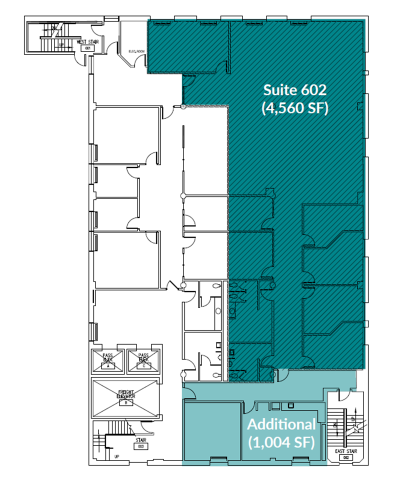 950 Broadway, Tacoma, WA à louer Plan d’étage– Image 1 sur 1