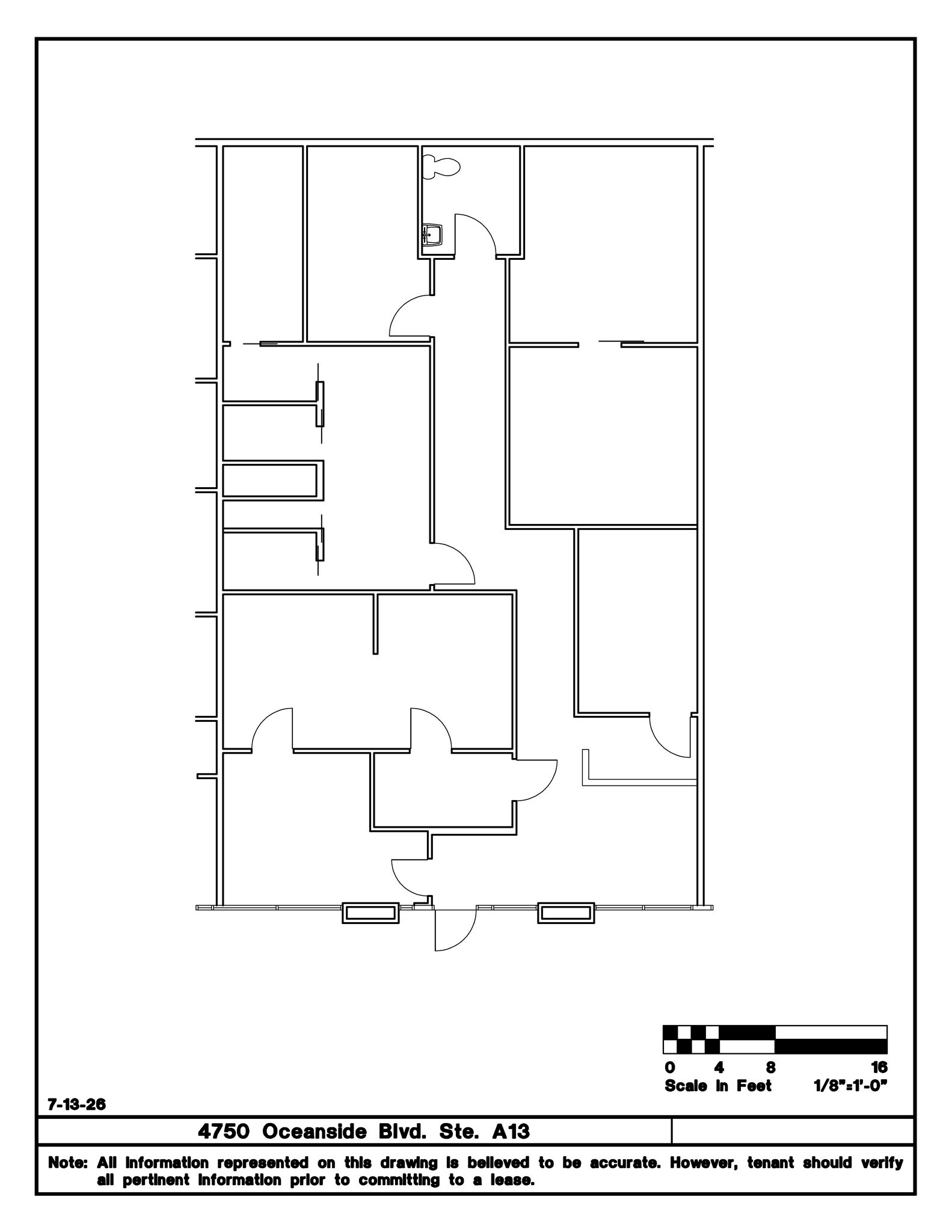 4750-4770 Oceanside Blvd, Oceanside, CA à louer Plan de site– Image 1 sur 1