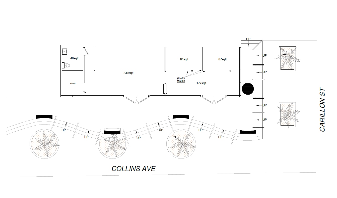 6879-6899 Collins Ave, Miami Beach, Miami Beach, FL à louer Plan d’étage– Image 1 sur 18