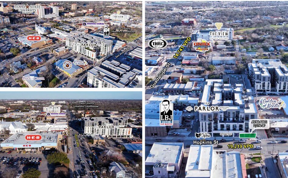 141 W Hopkins St, San Marcos, TX à louer - Photo de l’immeuble – Image 3 sur 7
