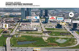 100 Edgeley Blvd, Vaughan, ON - VUE AÉRIENNE  vue de carte - Image1