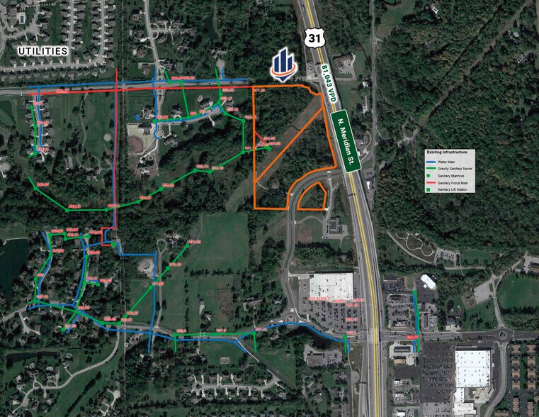 15206 Westfield Blvd, Carmel, IN à vendre - Photo de l’immeuble – Image 3 sur 7