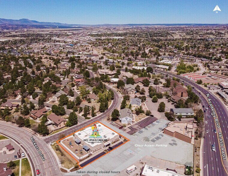 2110 Vickers Dr, Colorado Springs, CO à vendre - Aérien – Image 3 sur 7