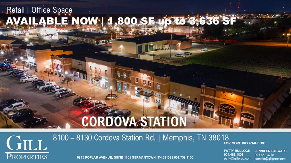 8100 Macon Station Dr, Cordova, TN à louer - Photo de l’immeuble – Image 2 sur 18