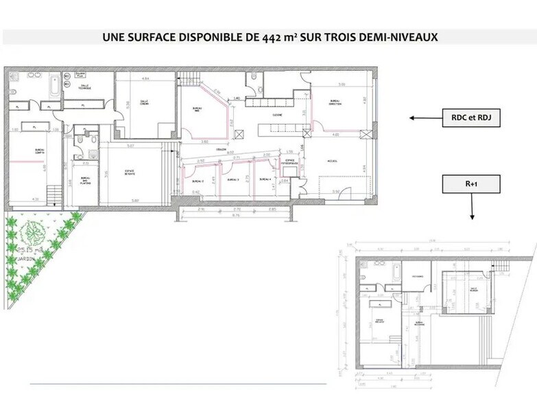 15 Rue Rouget De Lisle, Courbevoie à vendre - Plan d’étage – Image 2 sur 3