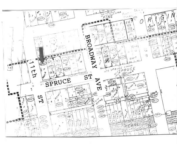1105 Spruce St, Boulder, CO à louer - Plan cadastral – Image 2 sur 5