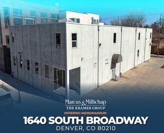 Plus de détails pour 1640 S Broadway, Denver, CO - Local d’activités à vendre