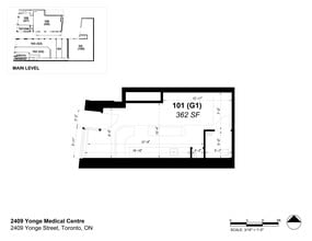 2409-2415 Yonge St, Toronto, ON à louer Plan de site– Image 1 sur 1